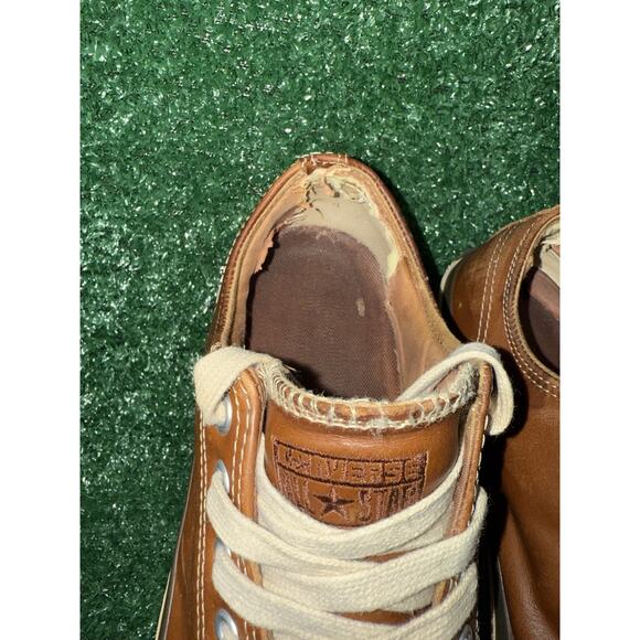 Converse All Star CT Mens Size 10 Leather Low Top Casual Shoes Sneakers 126814C - Picture 8 of 11